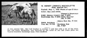 Ad from Money Creek catalog